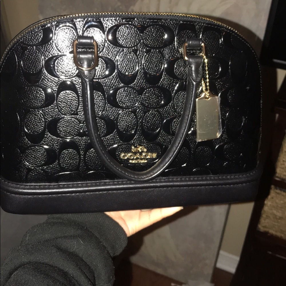 Coach Debossed Mini Sierra